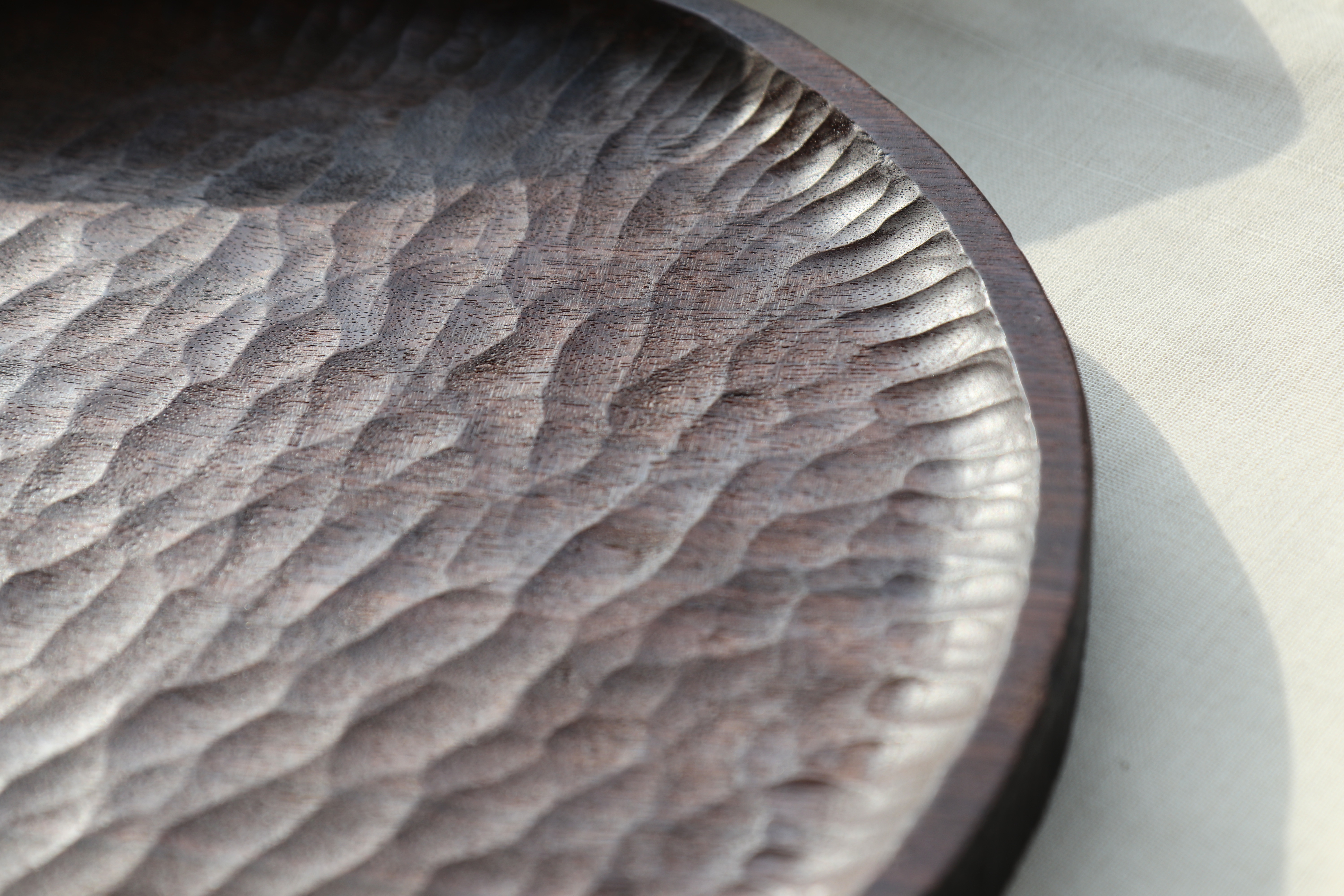 Walnut Full Moon Plate - Image 5
