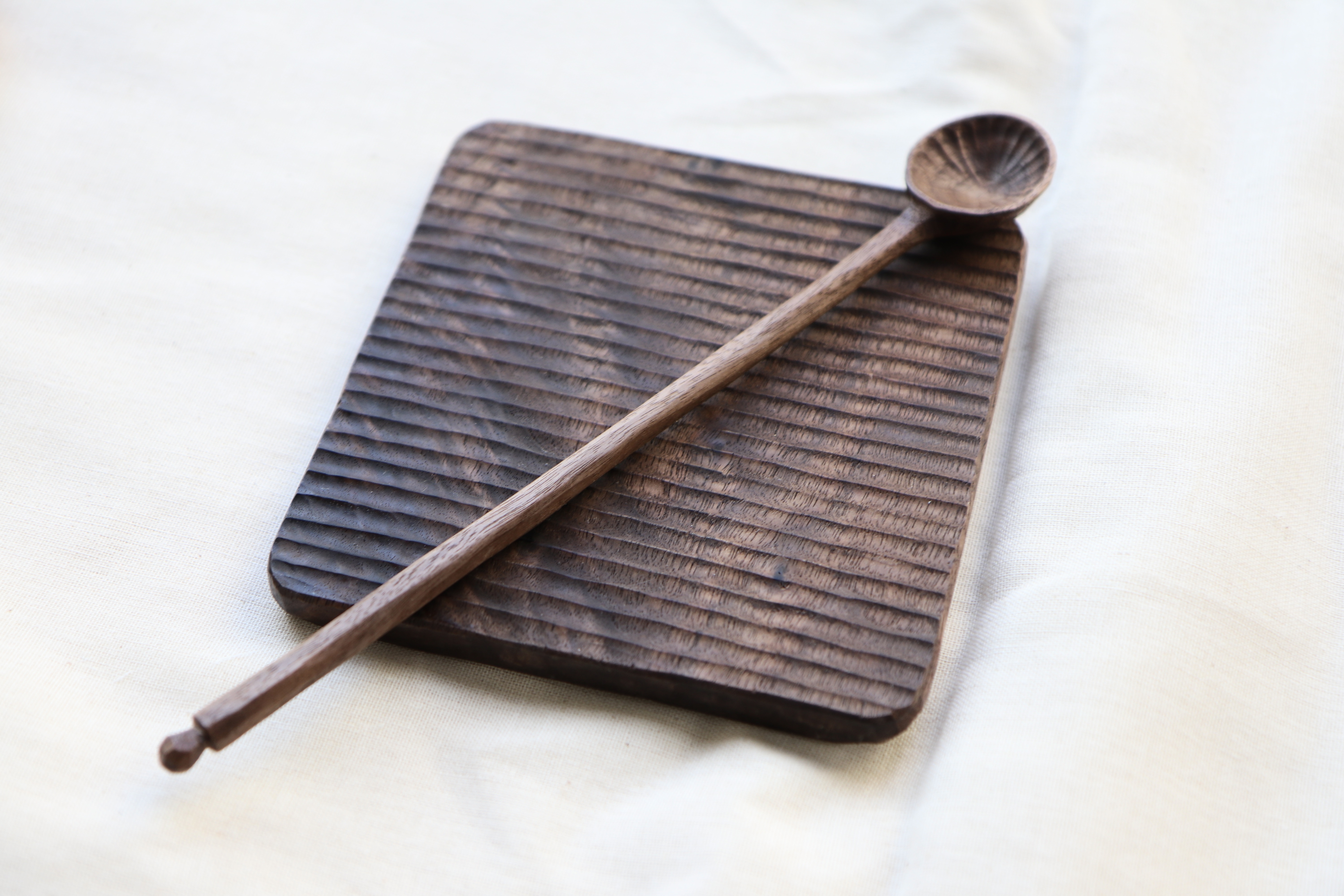 Walnut Chrysanthemum Long Muddler - Image 2