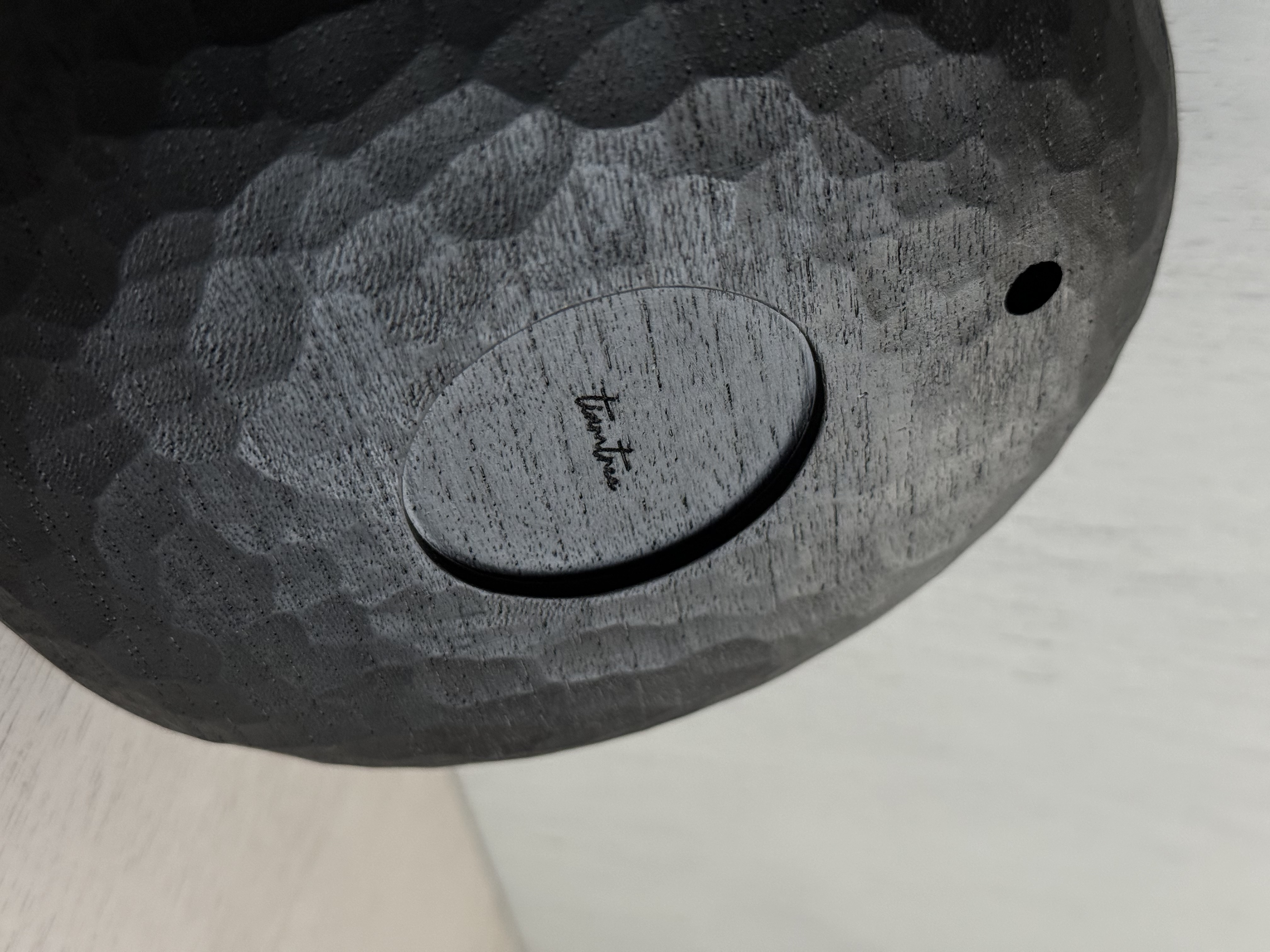 Black Carved Mirror - Image 5