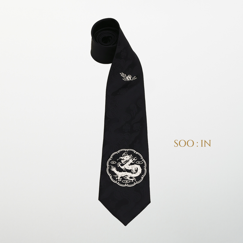 Procession of the Dragon : The Royal Dragon Robe Silk Tie(Dignity) - Image 5
