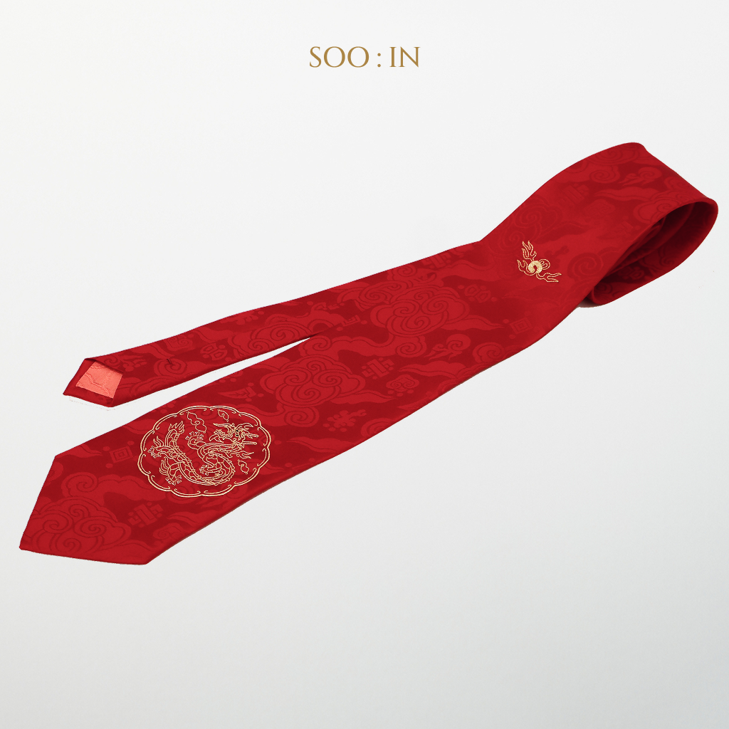 Procession of the Dragon : The Royal Dragon Robe Silk Tie(Master) - Image 4