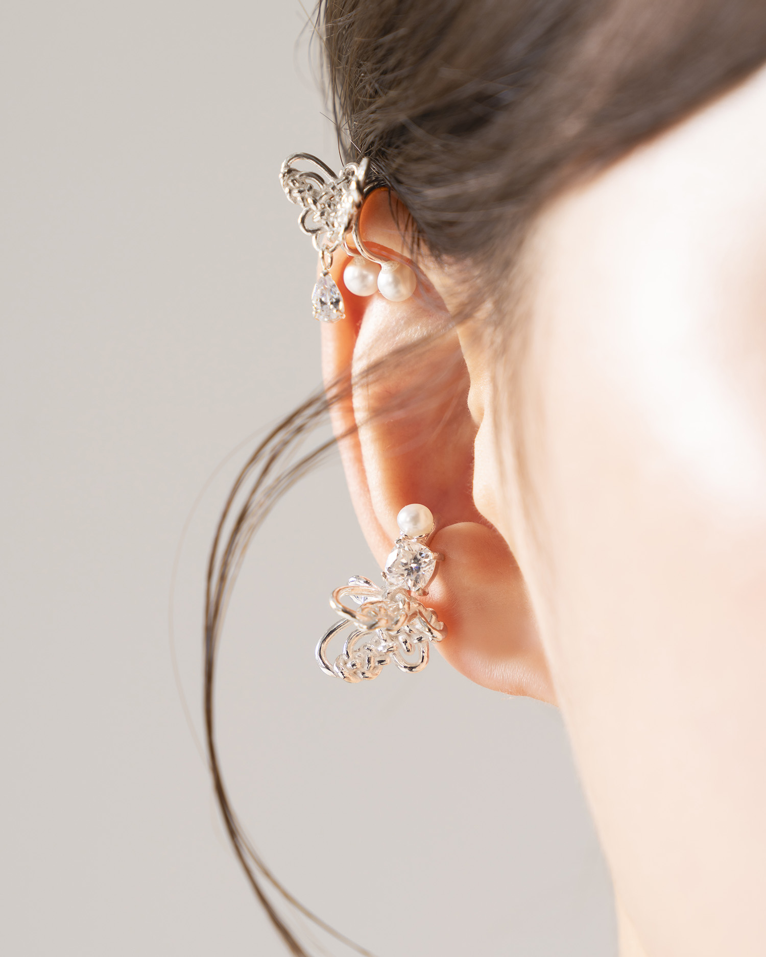 Lunar Spring – Perch Earcuff I - Image 1