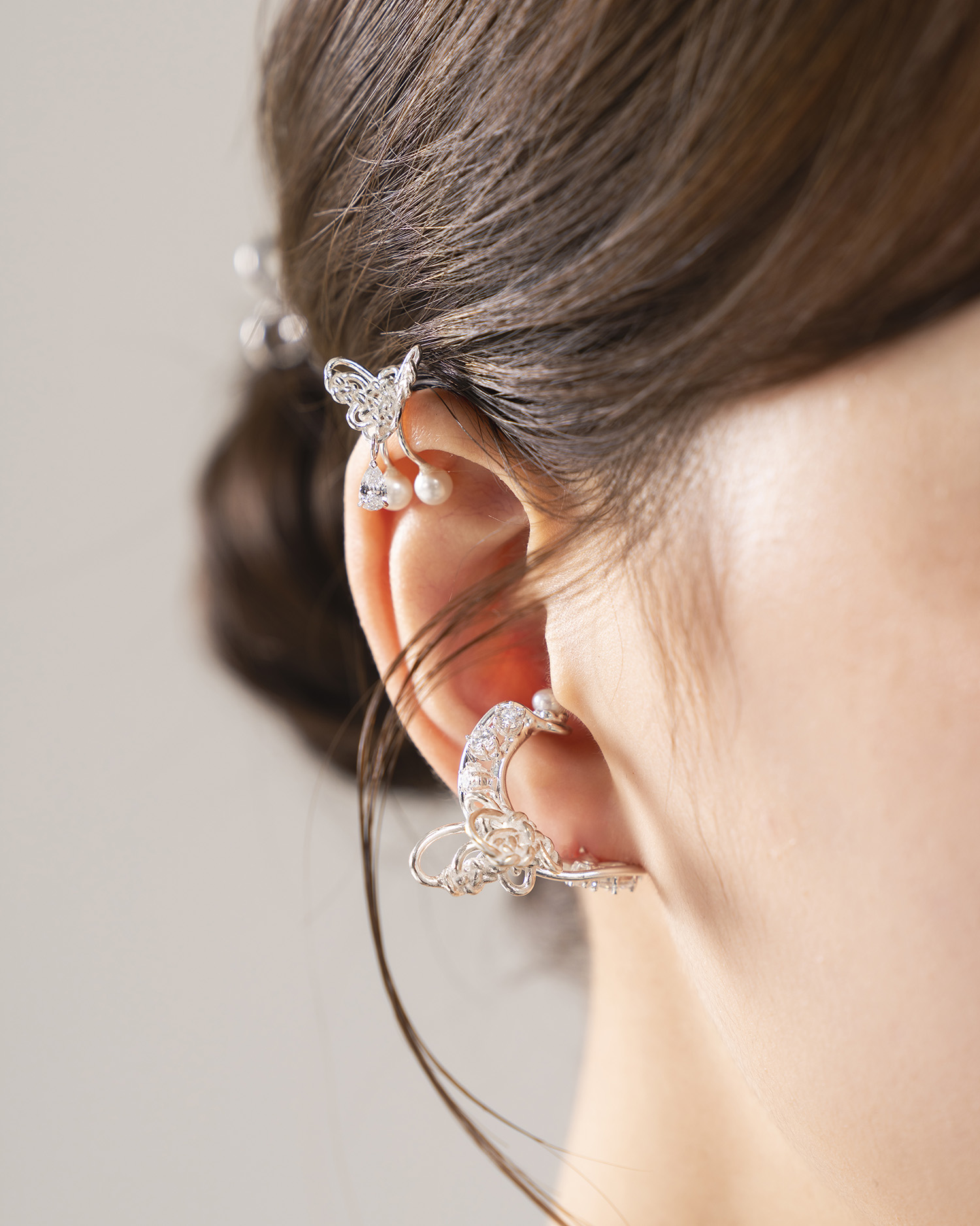 Lunar Spring – Trace Ear Cuff Earring