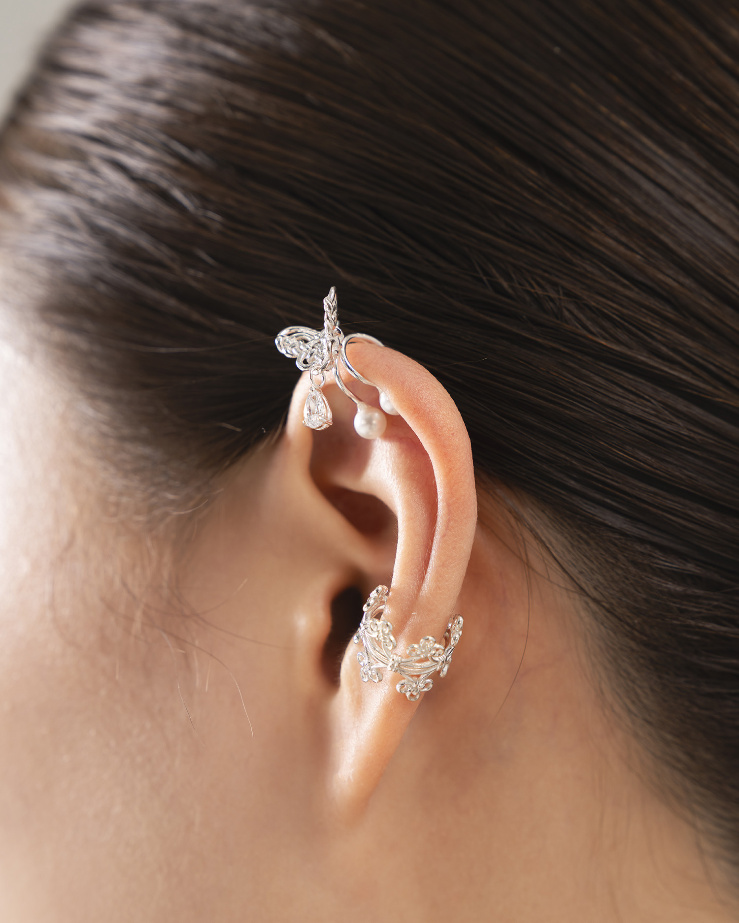 Lunar Spring – Perch Earcuff II - Image 1