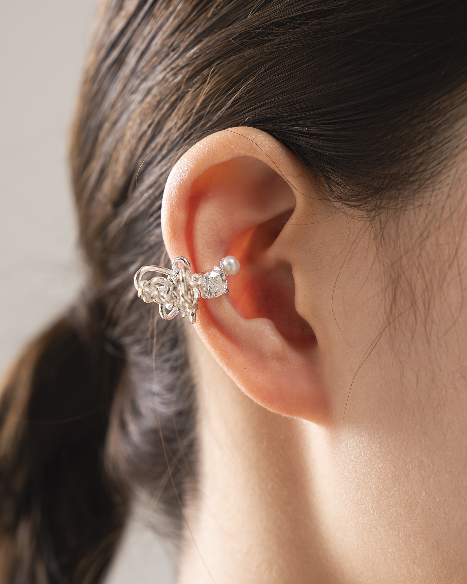Lunar Spring – Perch Earcuff I - Image 2