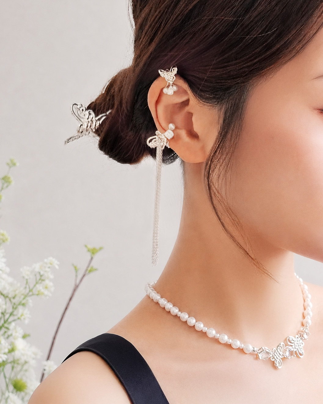 Lunar Spring – Perch Earcuff II - Image 4