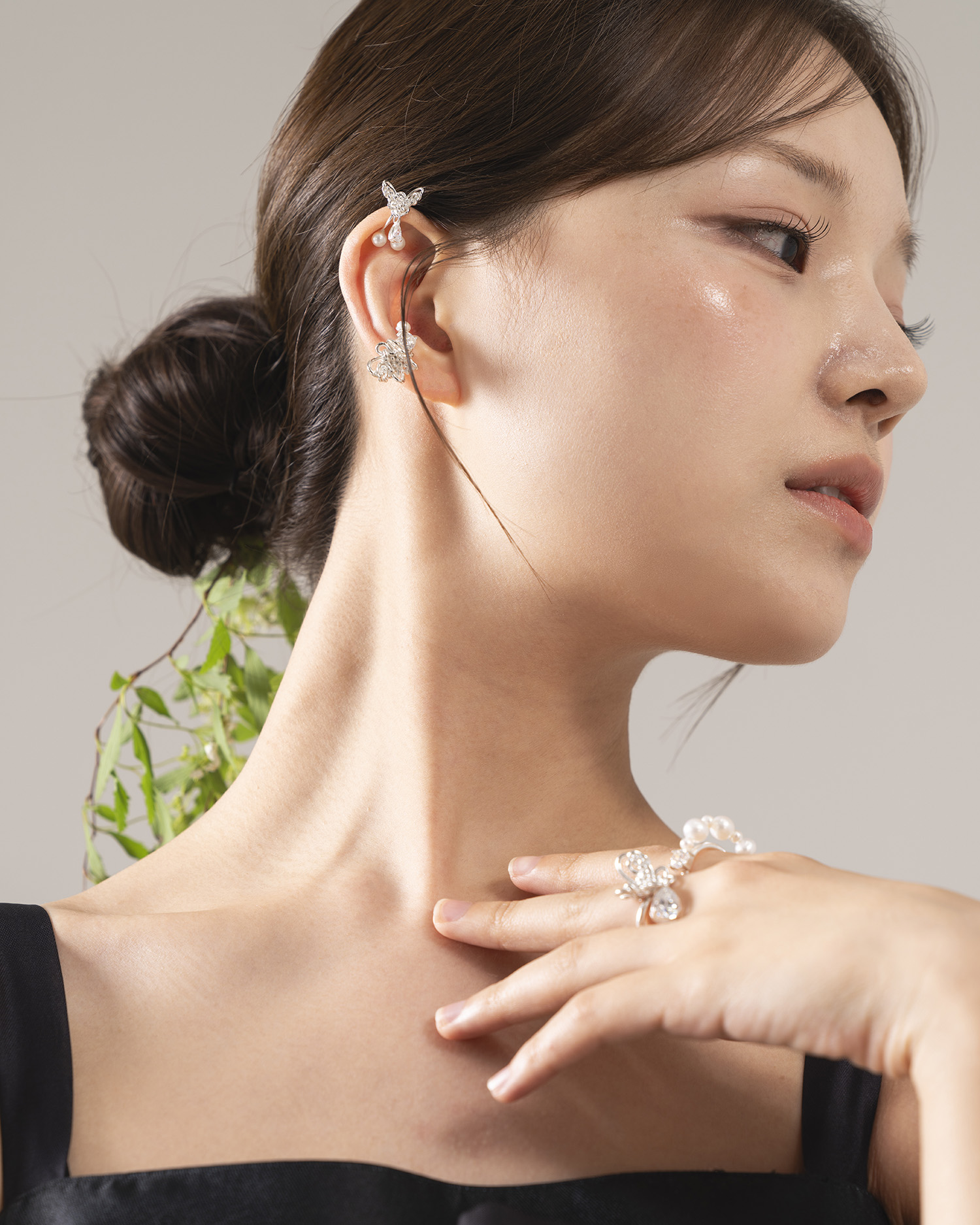 Lunar Spring – Perch Earcuff II - Image 3