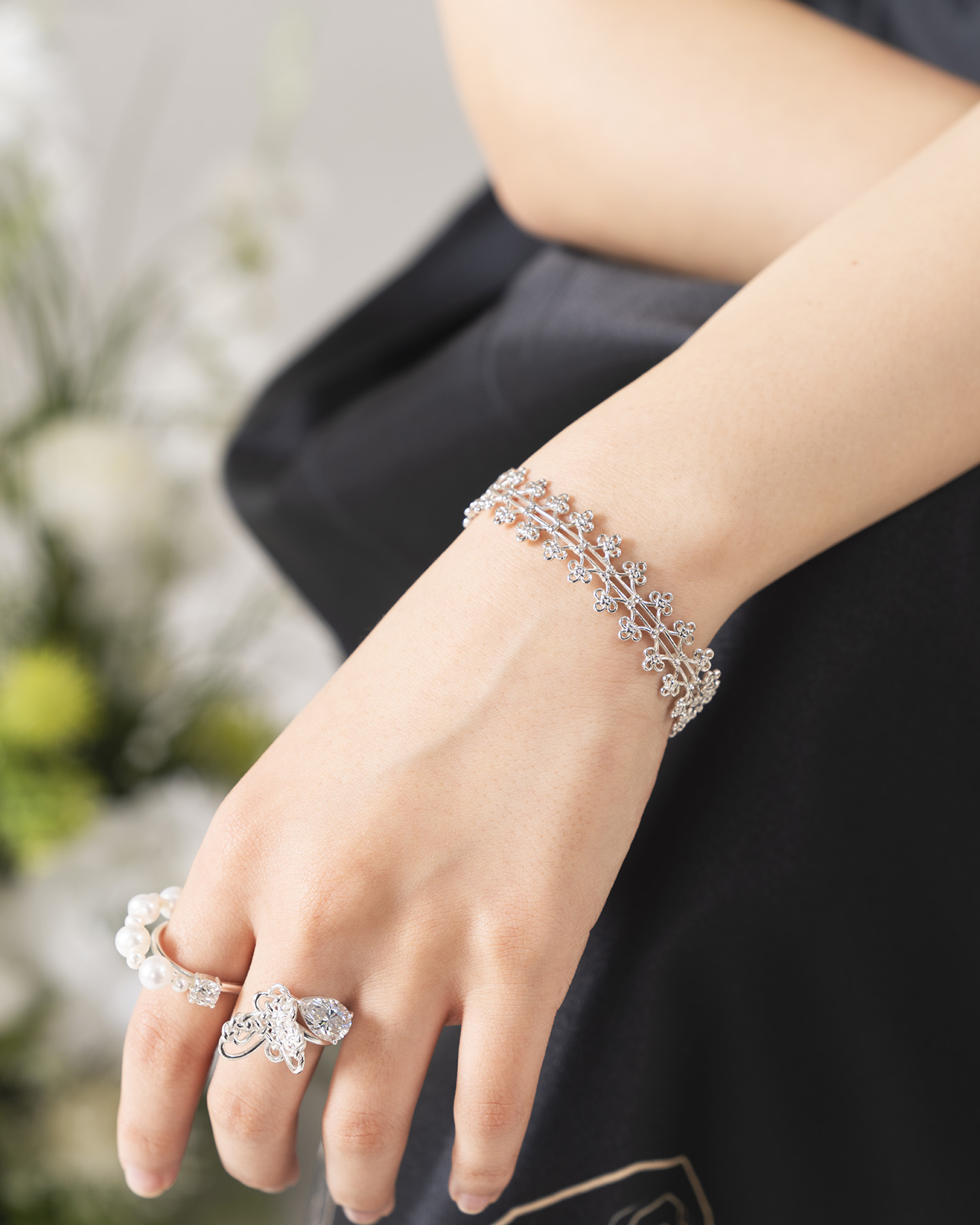 Woven Bloom Bracelet - Image 2