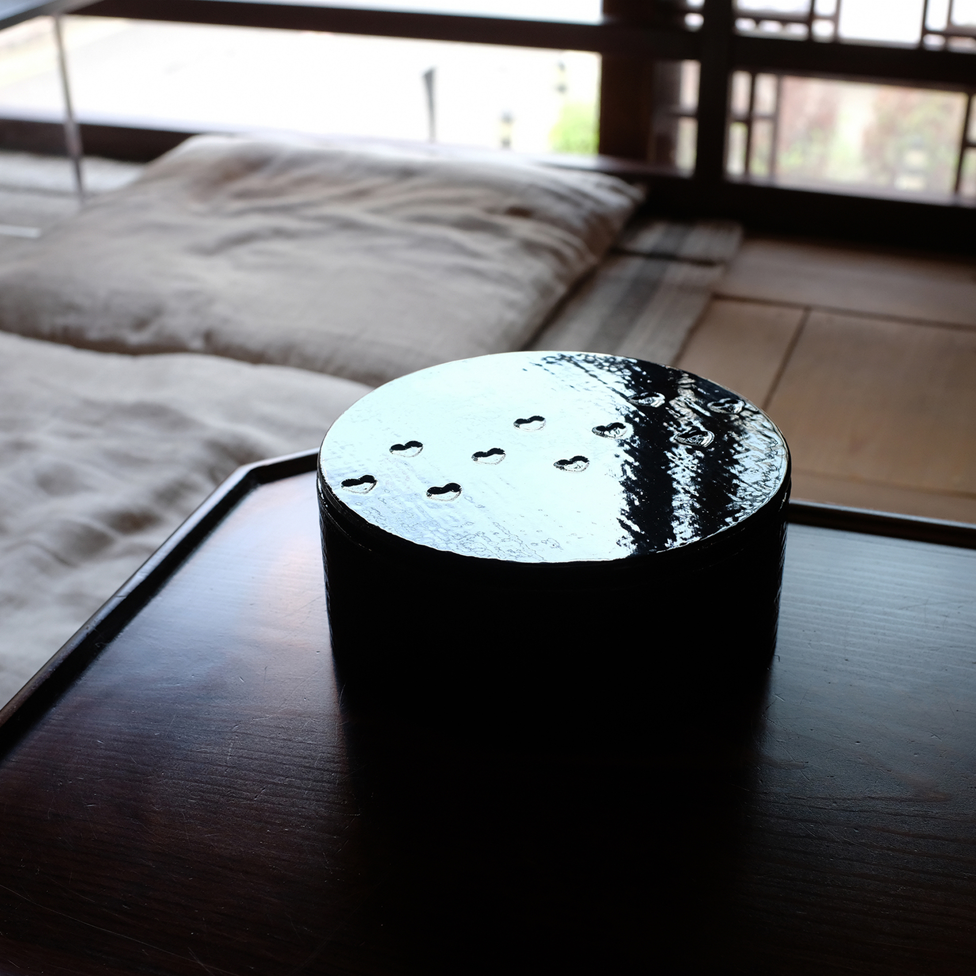 Najeon-Chilgi Heart Round Box - Image 2