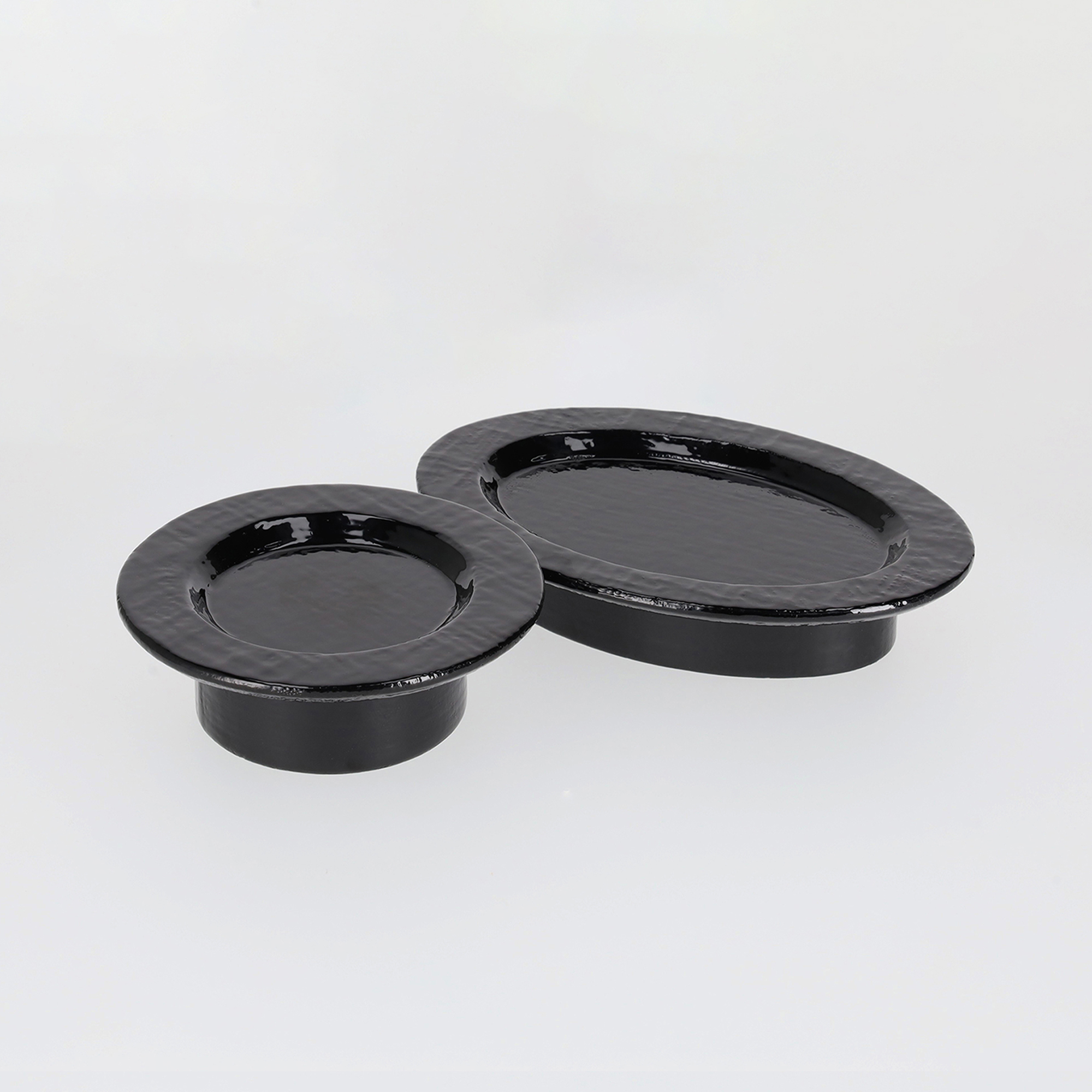 Ottchil Rim Pedestal Plate - Image 4