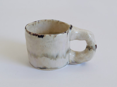 Witty mug cup-ivory