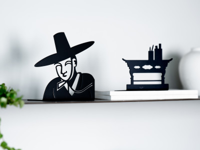 The Bookish Man Bookend