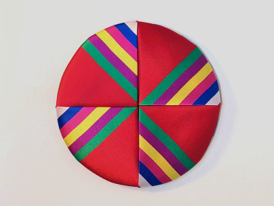 Cross-section of a Star―Red Rotation