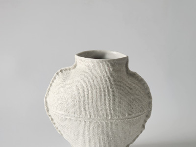 Hemp moon jar