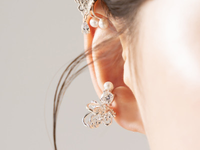 Lunar Spring – Perch Earcuff I