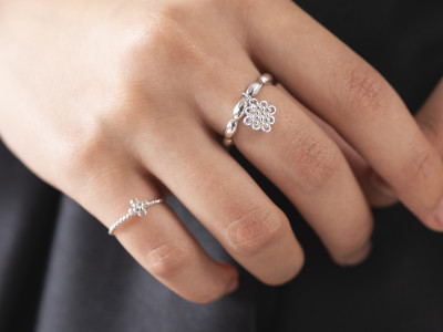Gukhwa (Chrysanthemum) Knot Ring