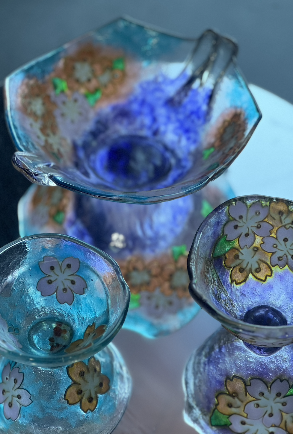 Ascending Vitreous Enamel Bowl - Image 4