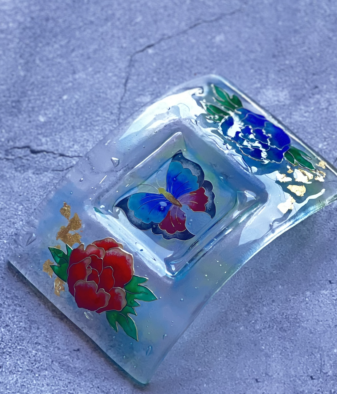 Ascending Vitreous Enamel Plate - Image 2