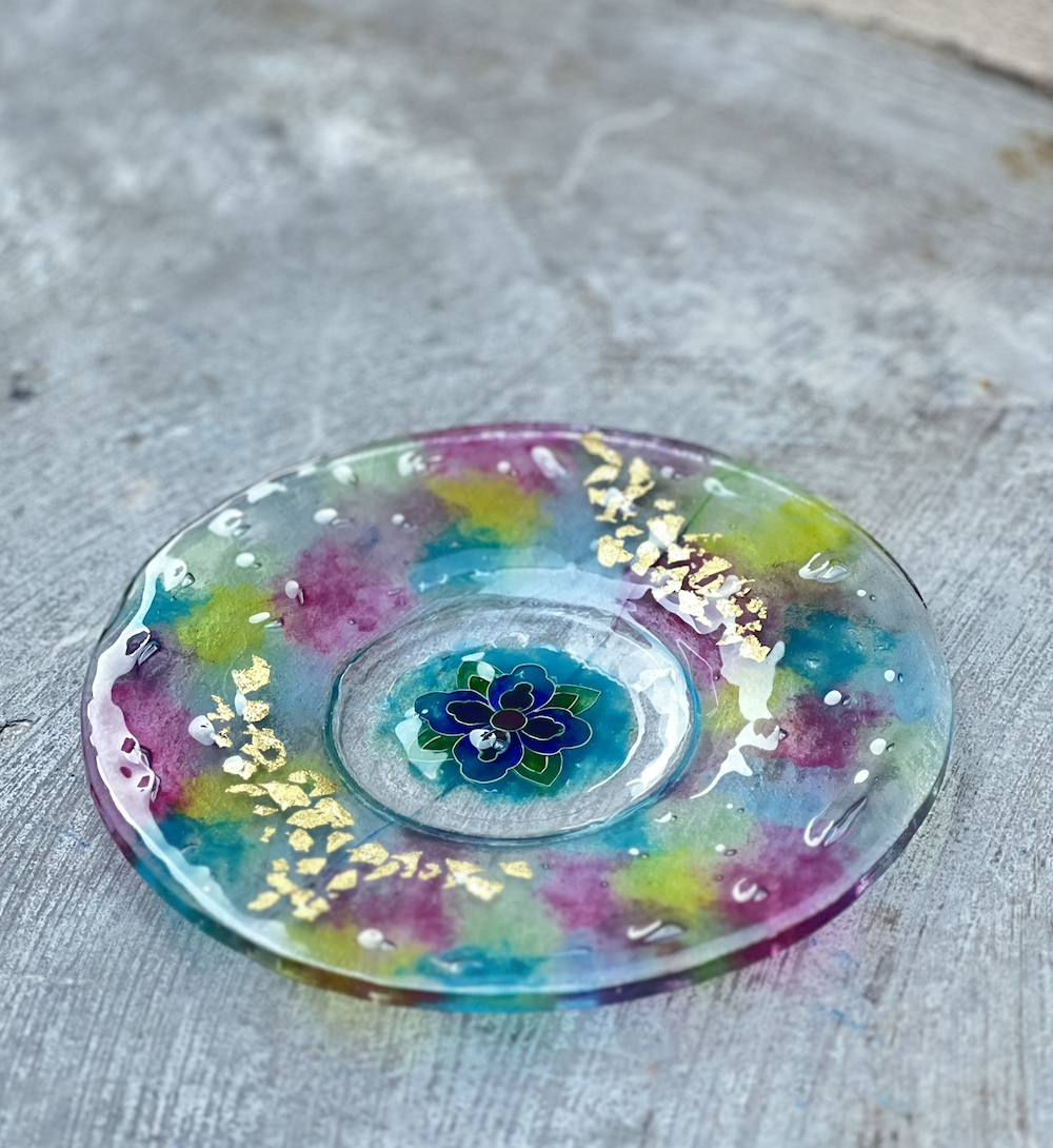 Ascending Vitreous Enamel Plate - Image 2