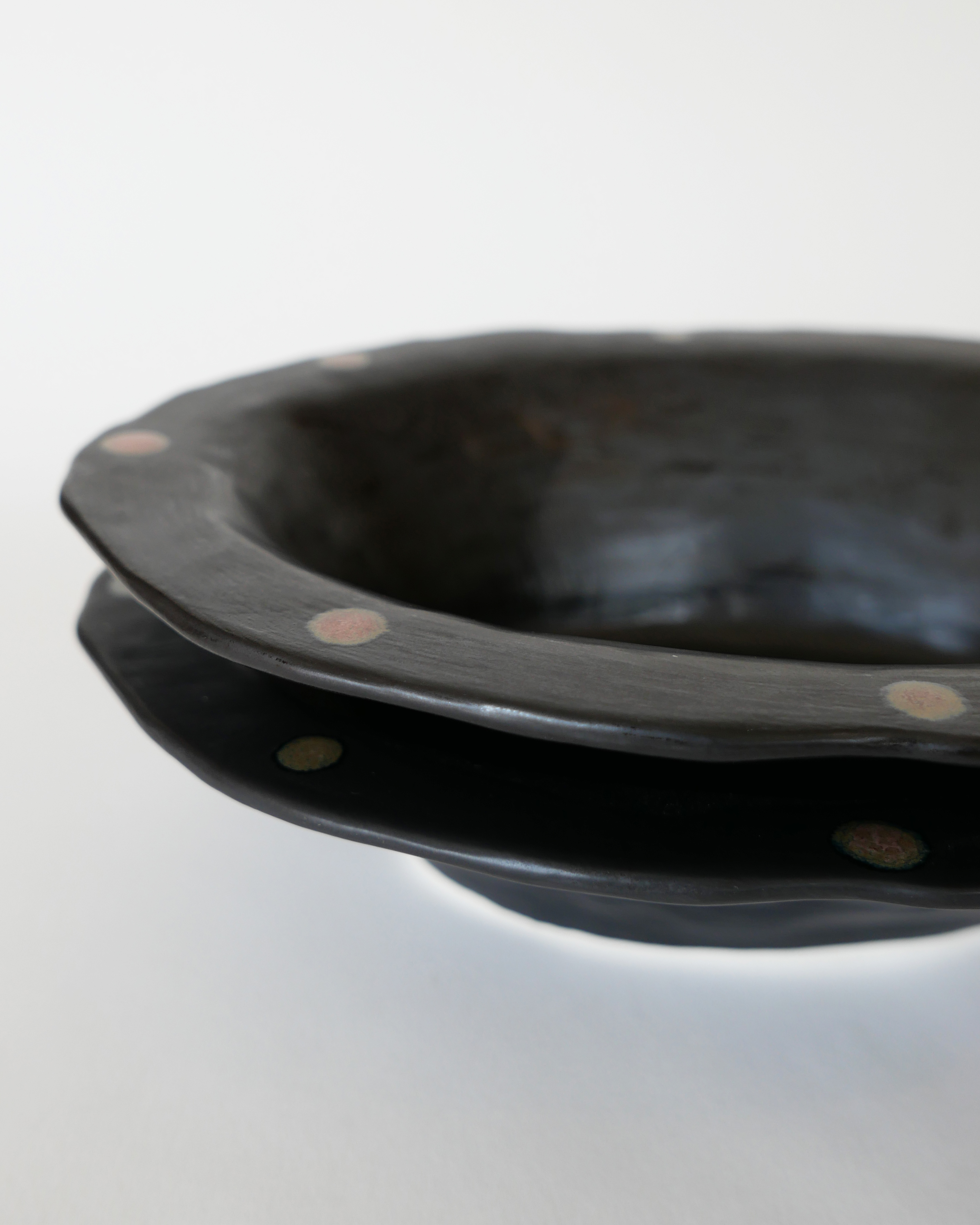 Bowl 02 - Black dot - Image 4