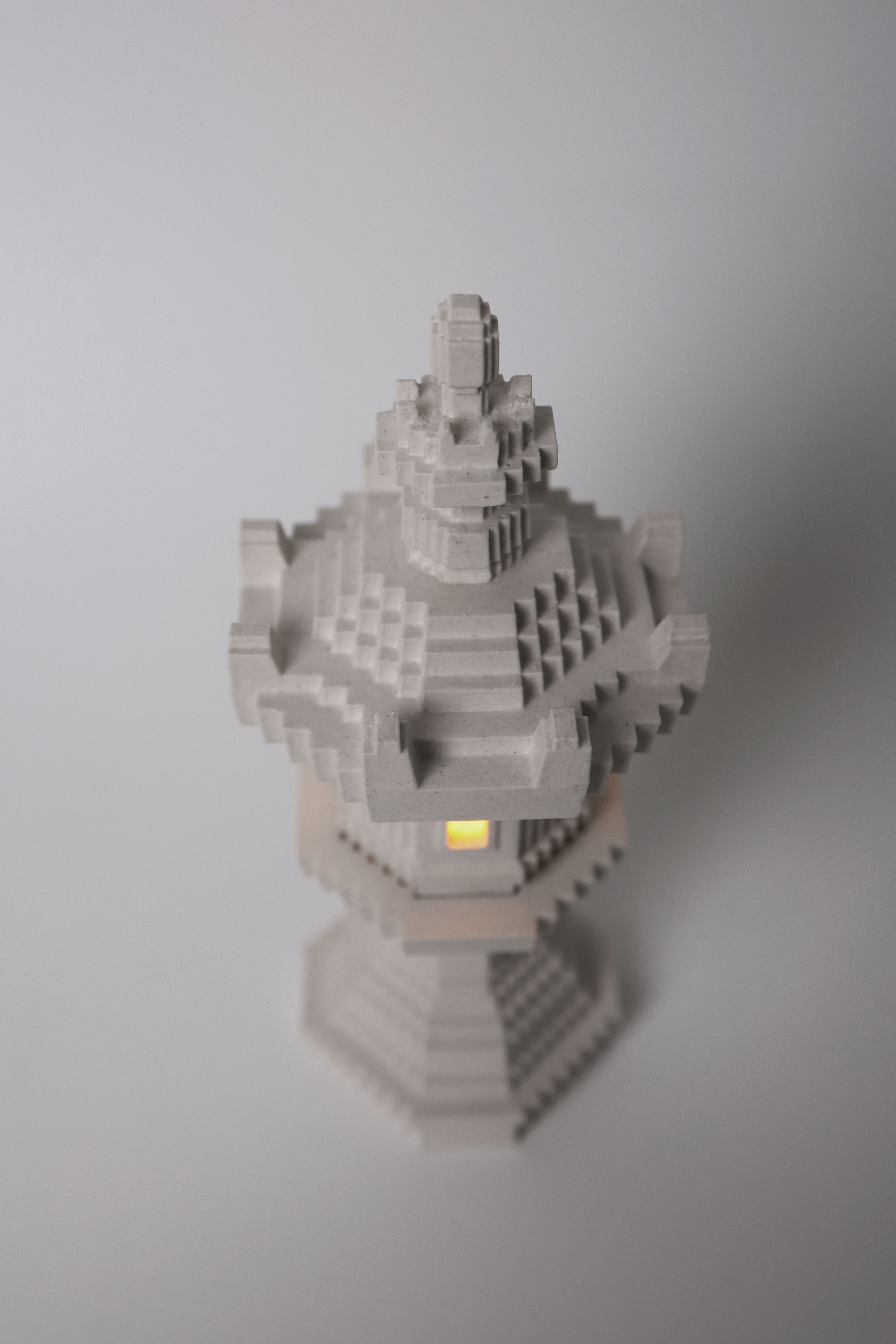 Stone Lantern  Candle Holder - Image 3