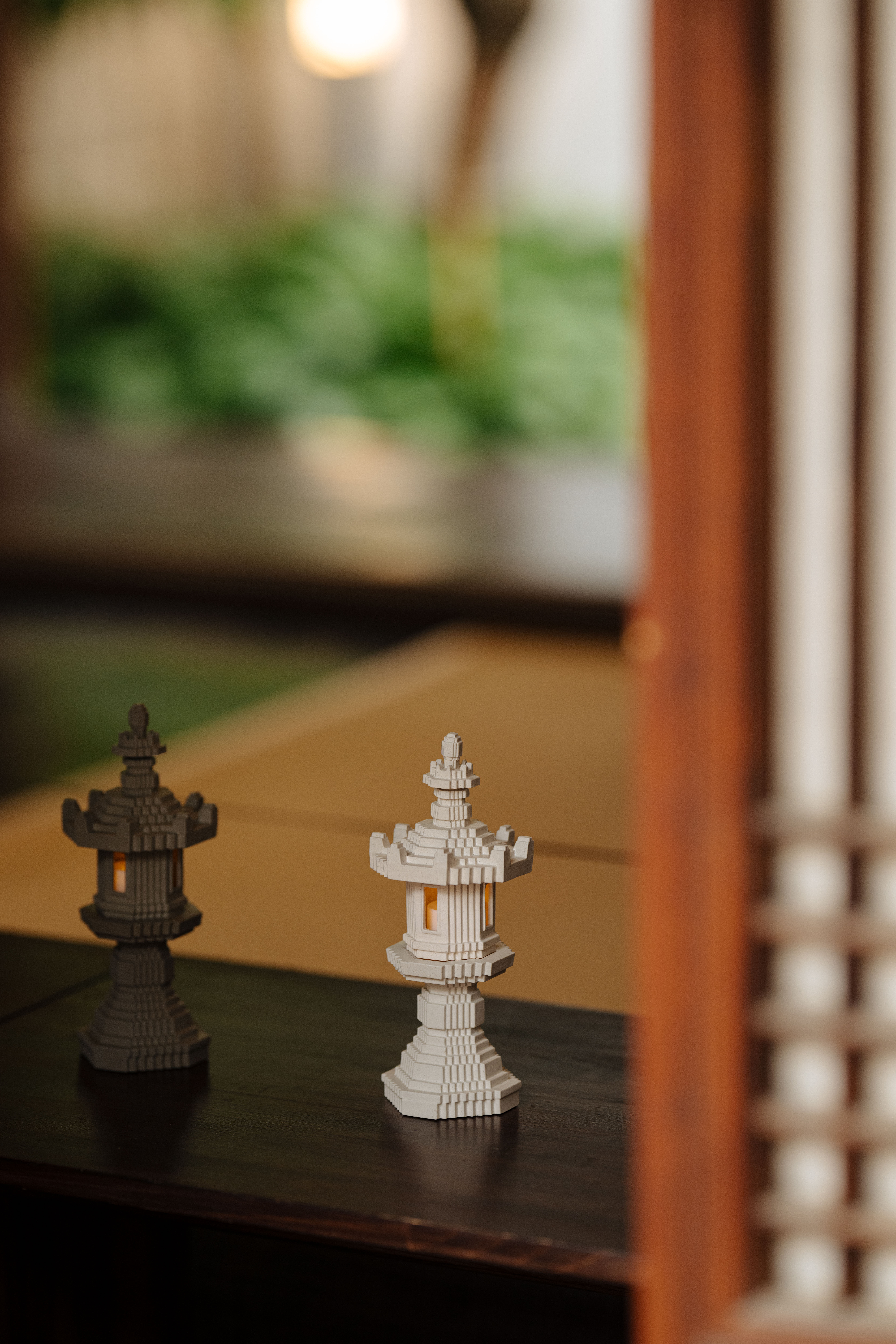 Stone Lantern  Candle Holder - Image 4