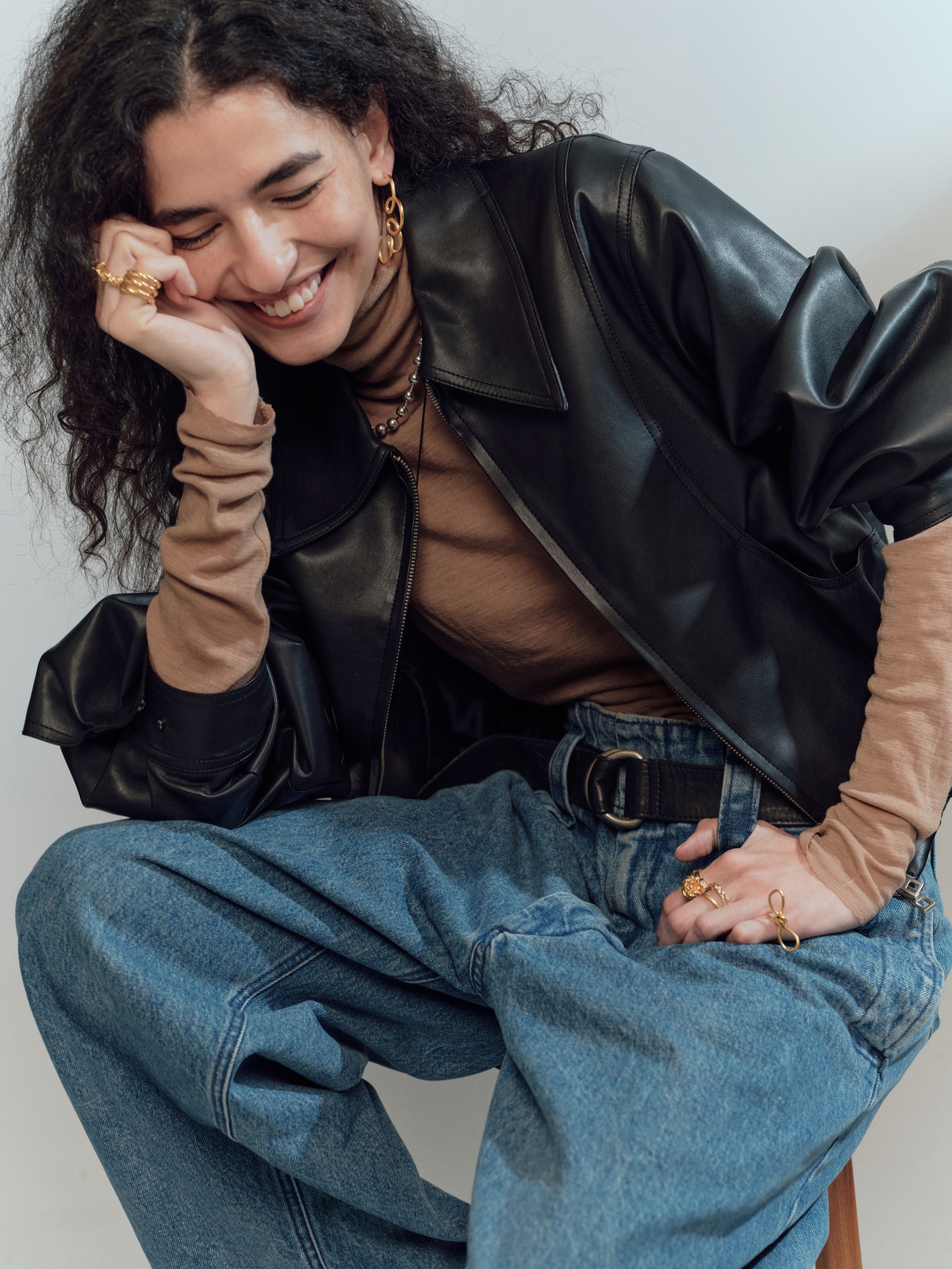 Craft Wave Hoop Ear Rings - Image 4