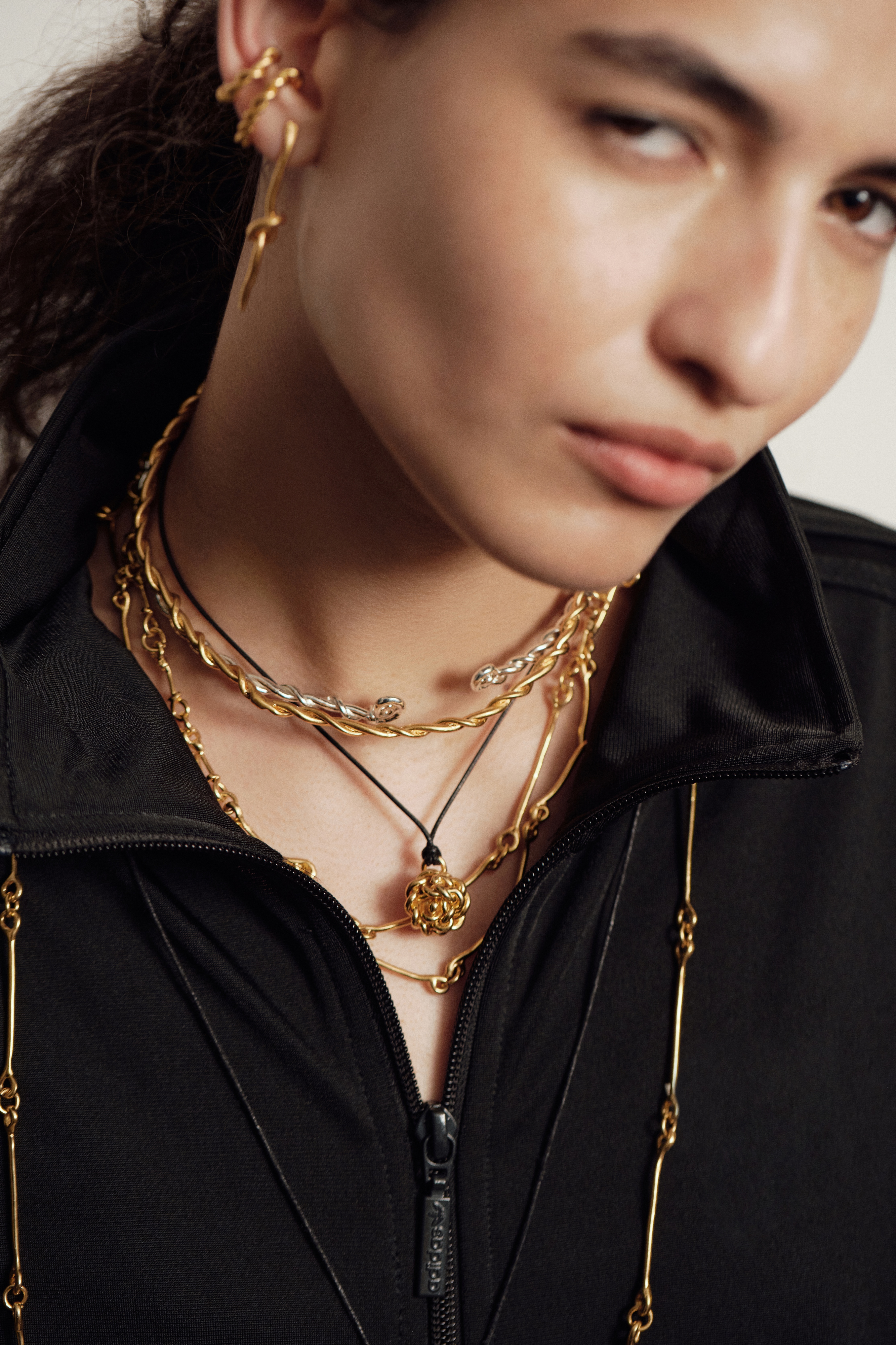 Craft Unbalance Hoop Ear Rings - Image 3