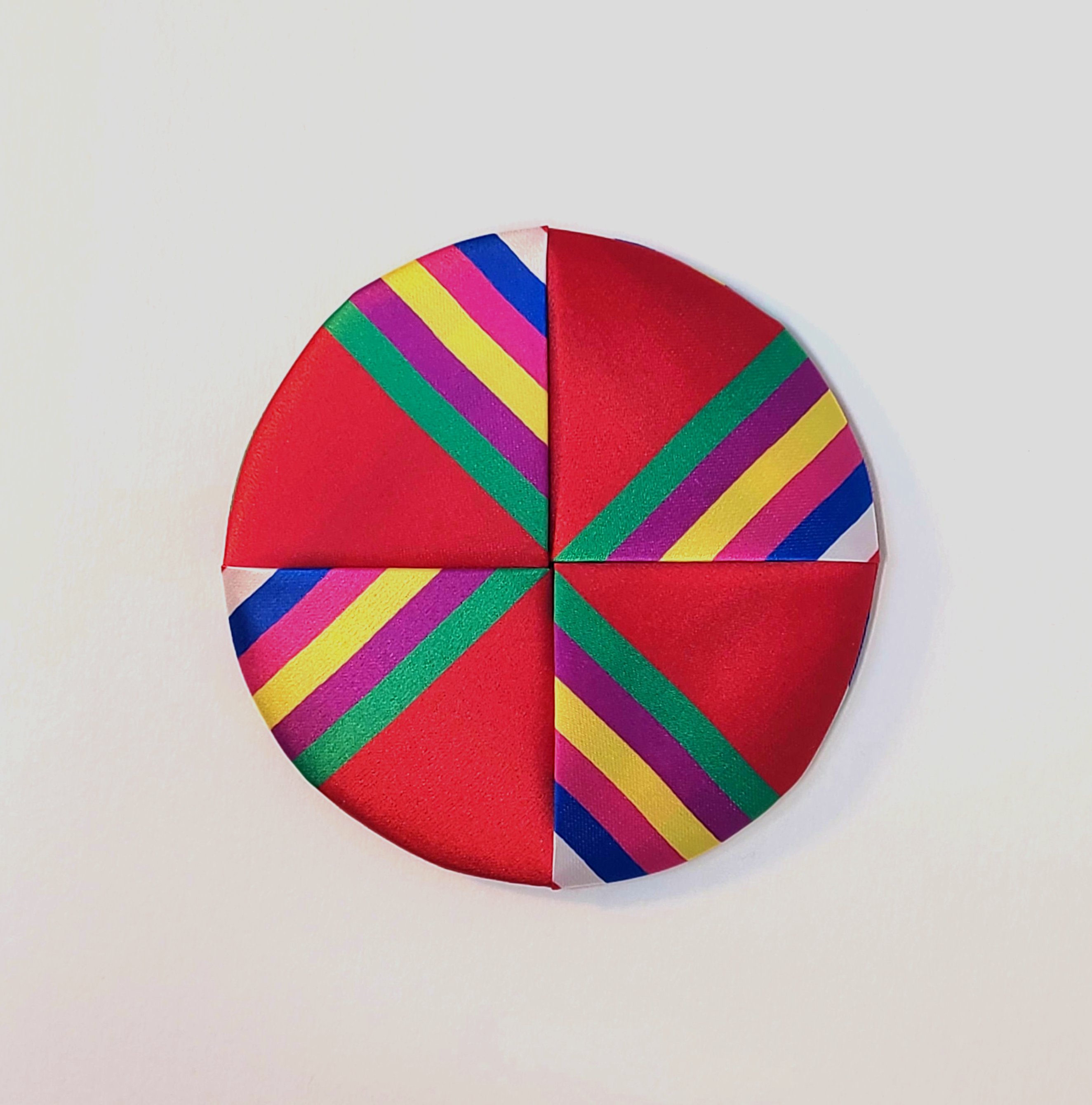 Cross-section of a Star―Red Rotation