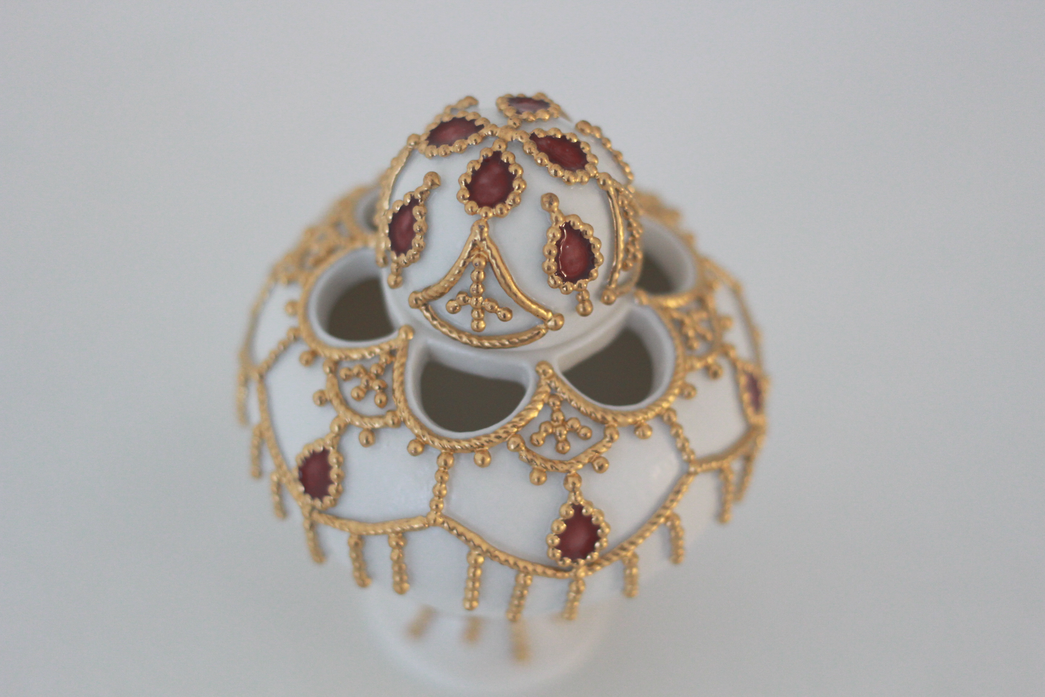 Awakening in Gold Series_Maroon red No.2 - Image 2