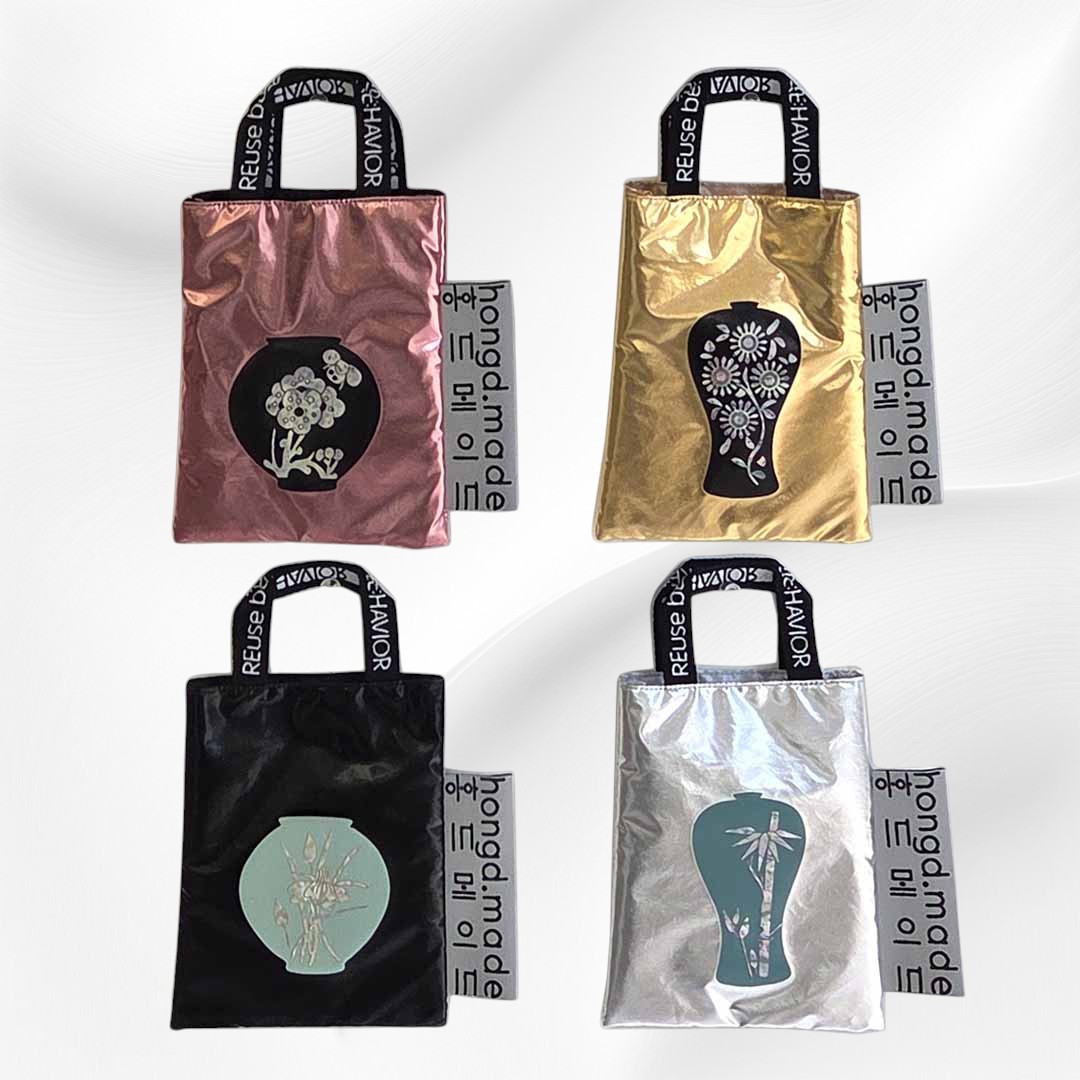 m.o.p pottery petit bag_梅, 蘭, 菊, 竹