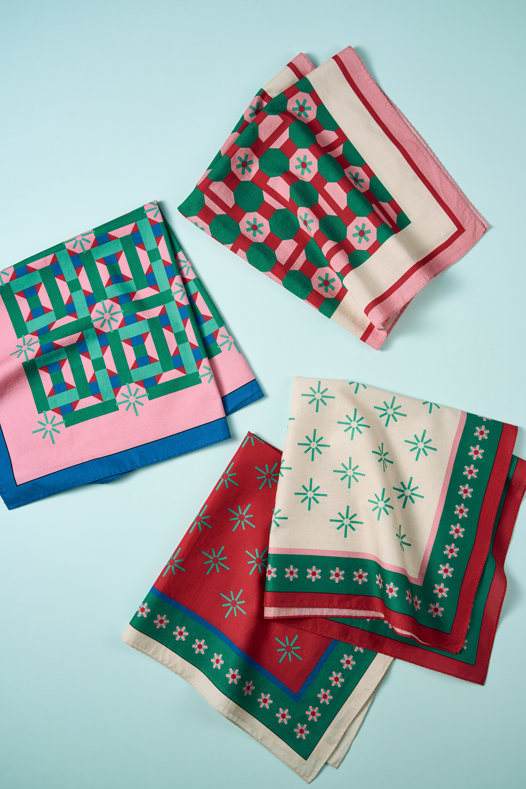 Dancheong Pattern Handkerchief - Image 3