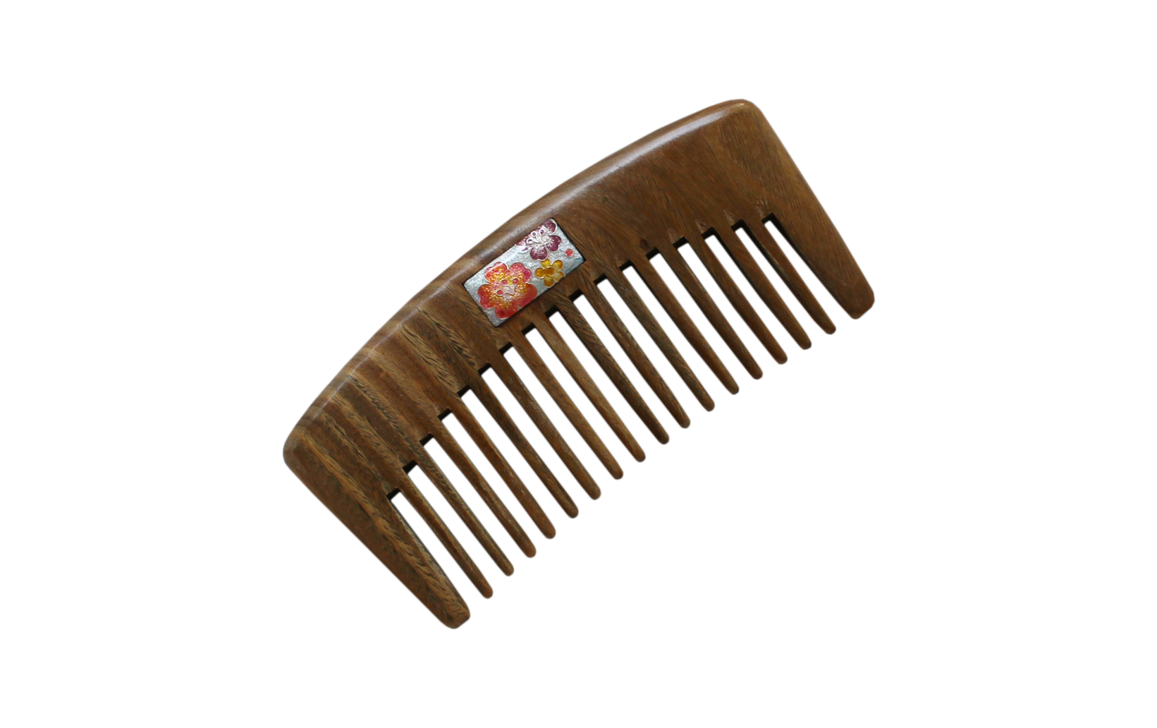 Cloisonné Wooden Hair Comb <Mokhyang>