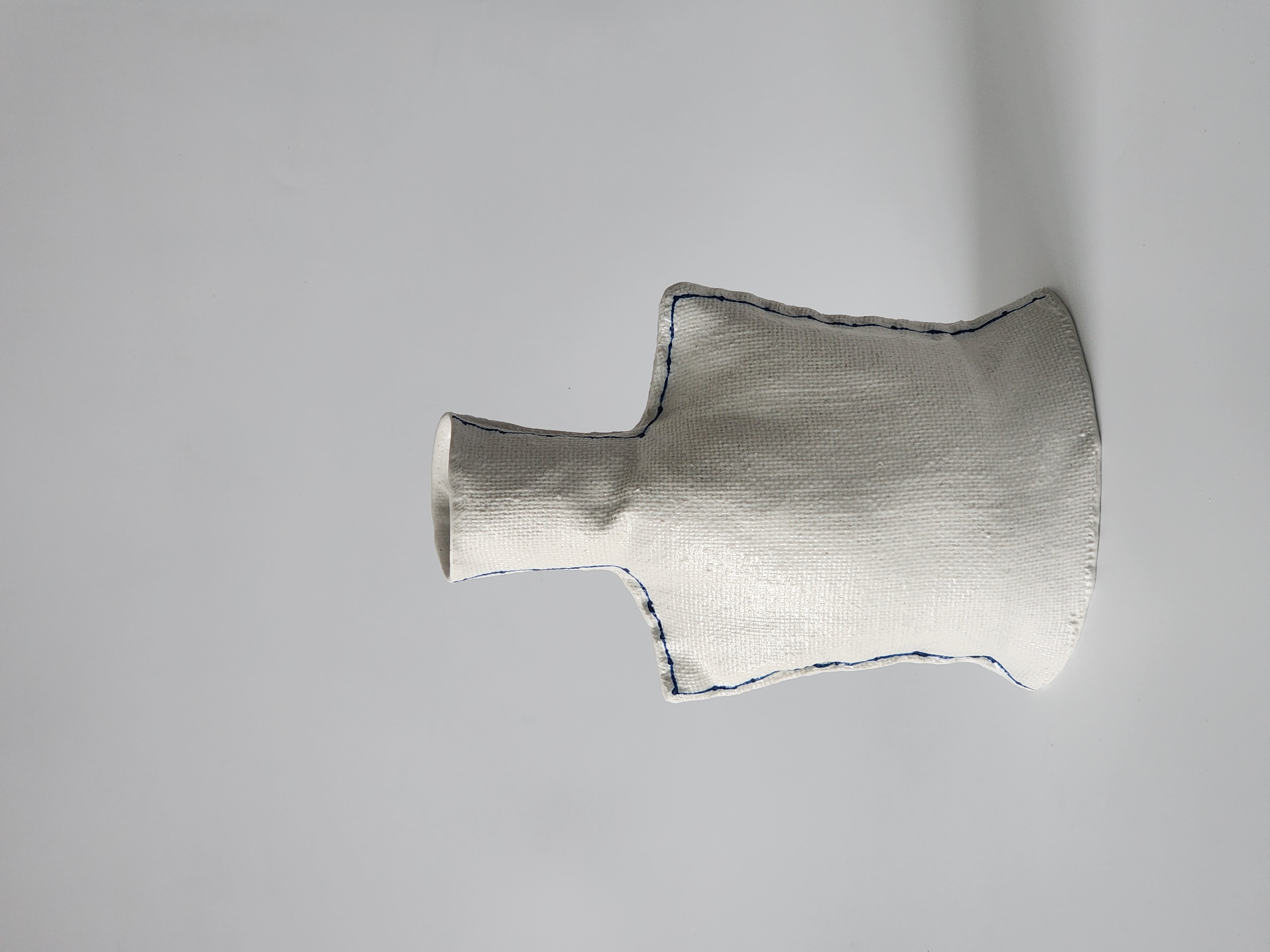 Square-shouldered vase
