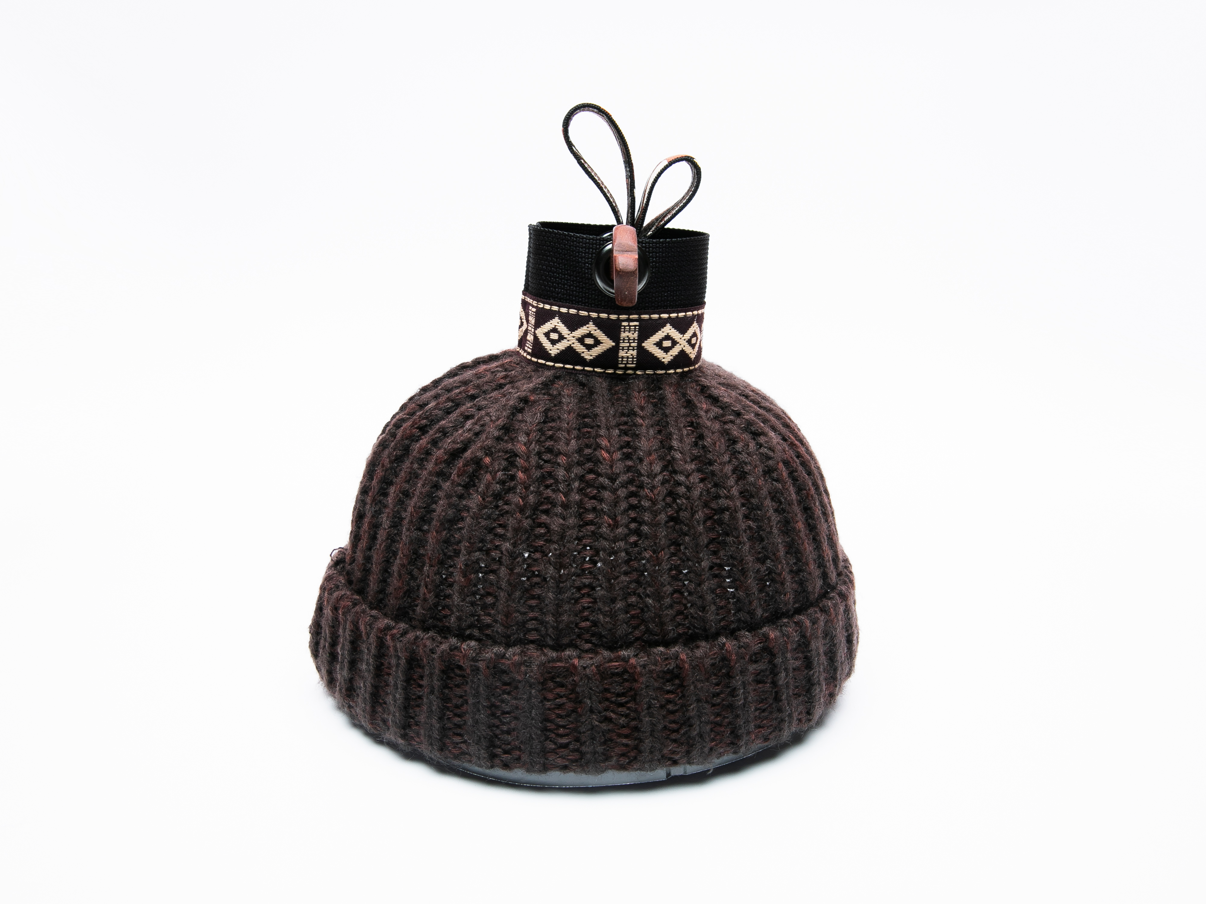 General Crown Beanie Brown - Image 3