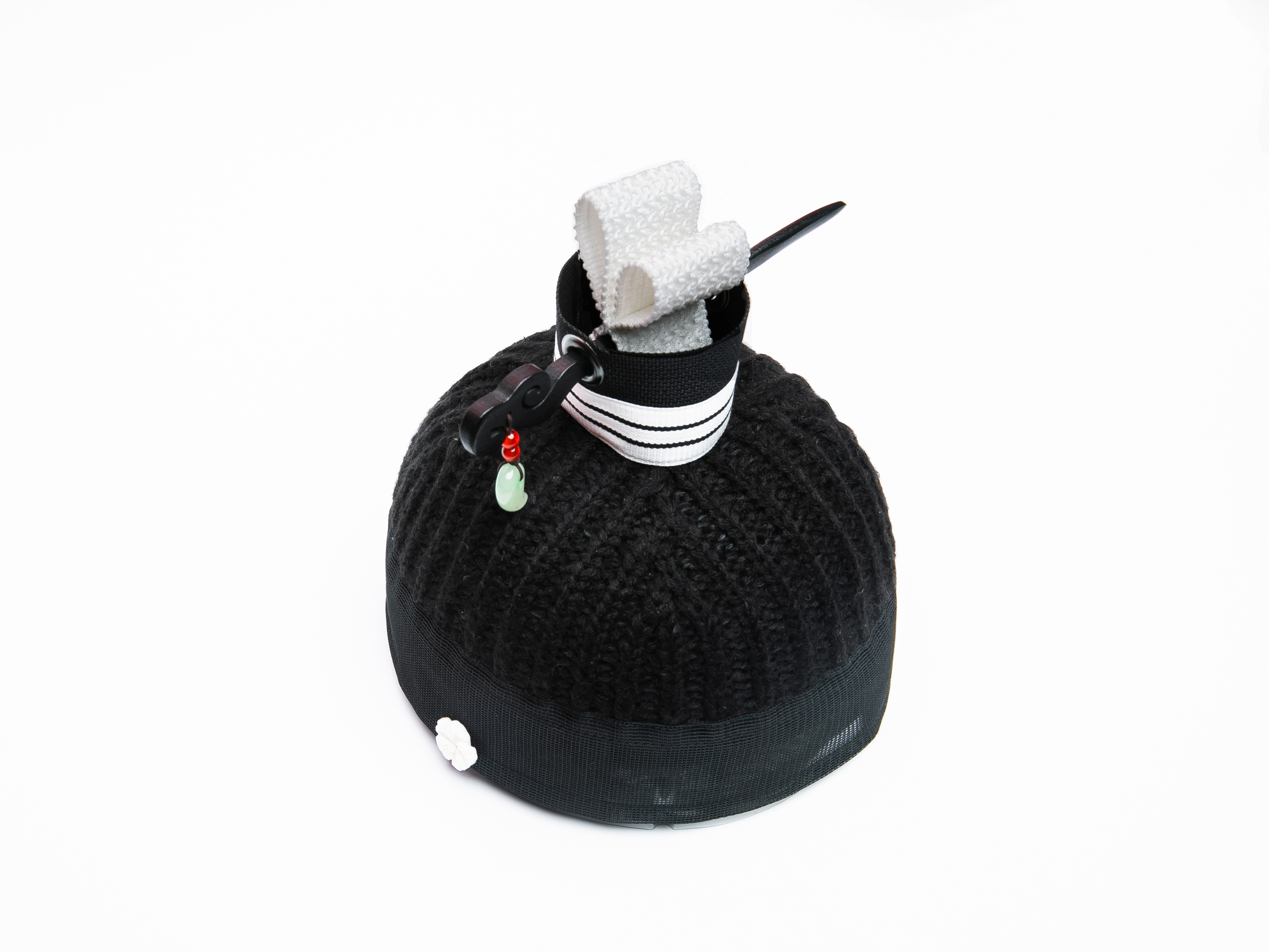 Sangtoo Crown Beanie White - Image 2