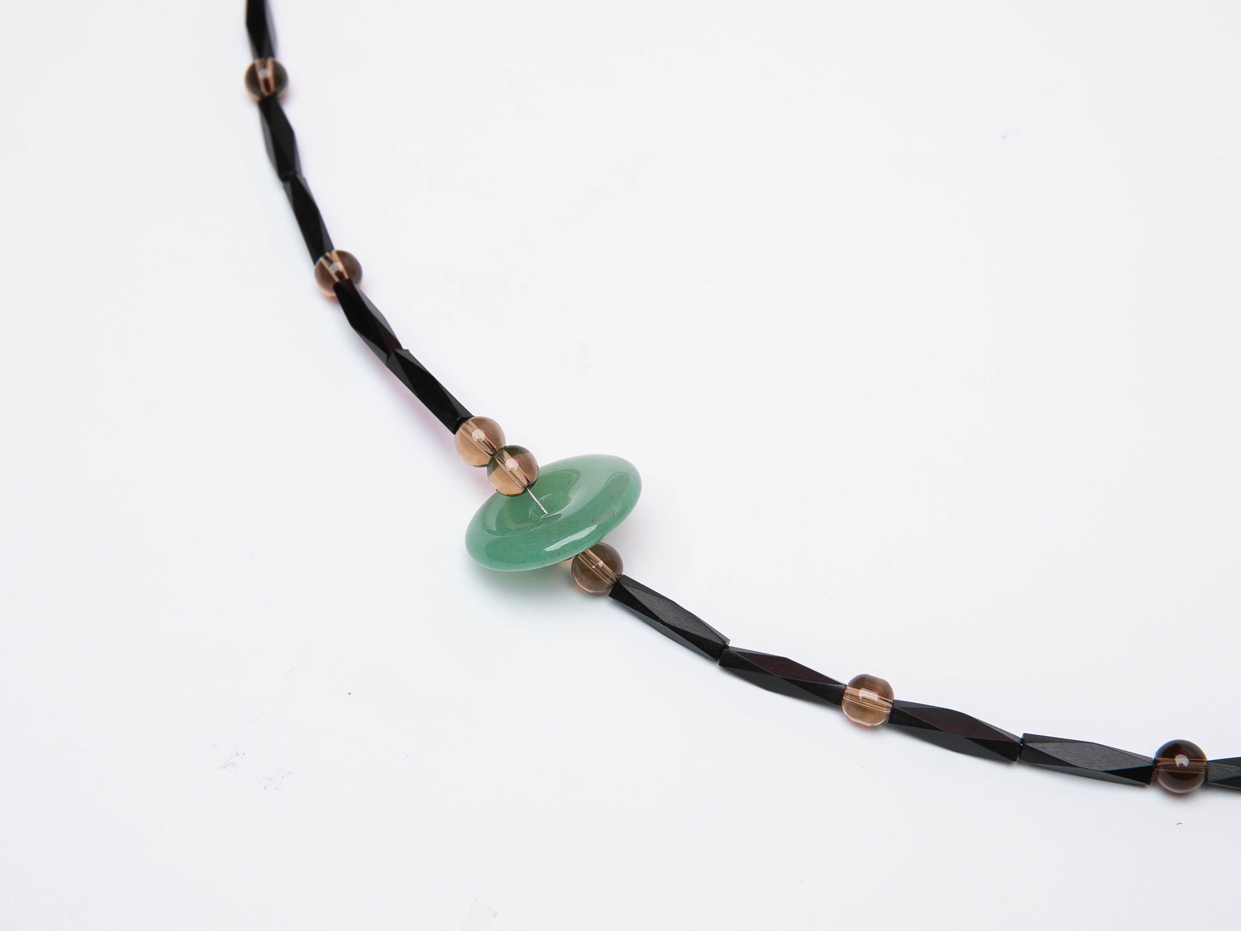 Green Jade Hat String - Image 2