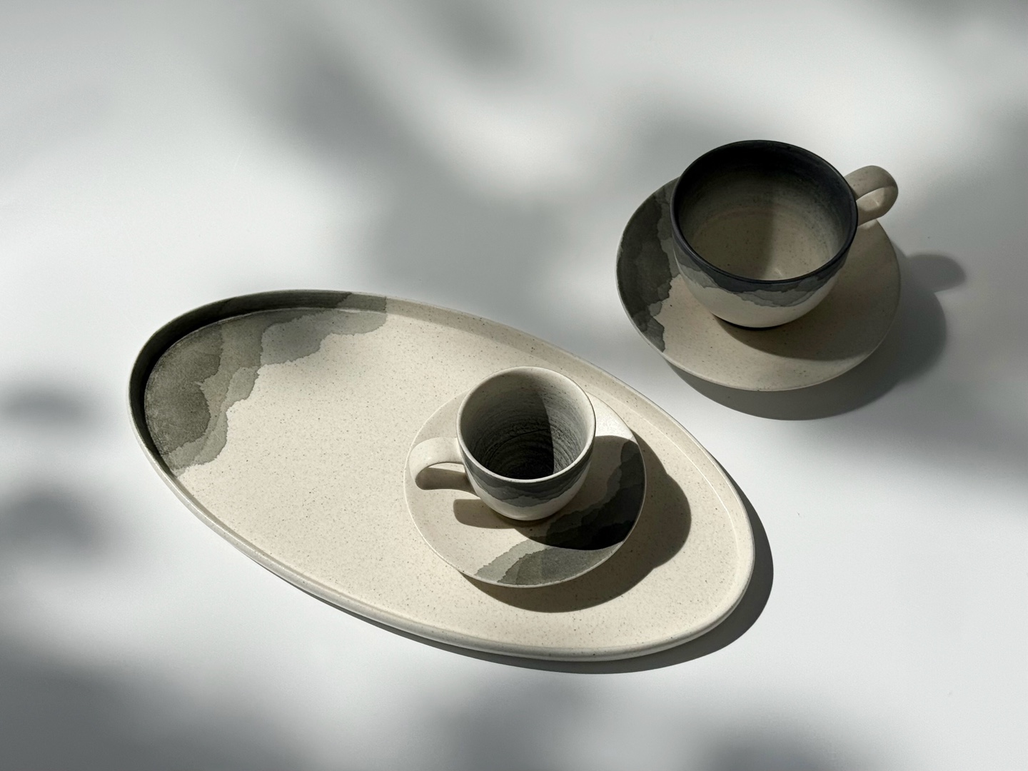 San (Mountain) - Latte Saucer - Image 2