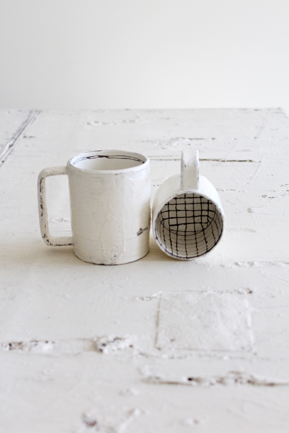 Vintage Cup (All White) - Image 2