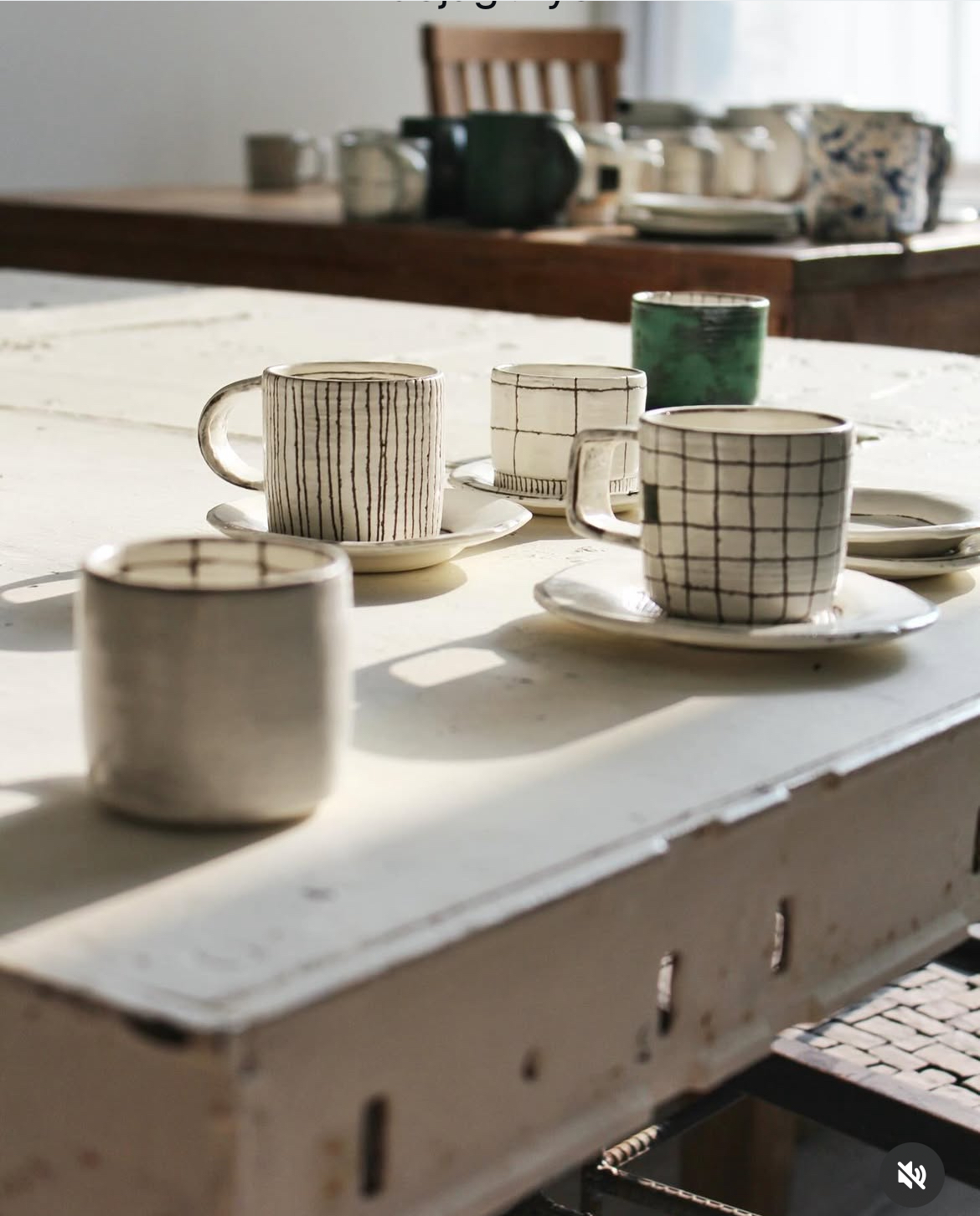 Vintage Cup (Green Glaze) - Image 3