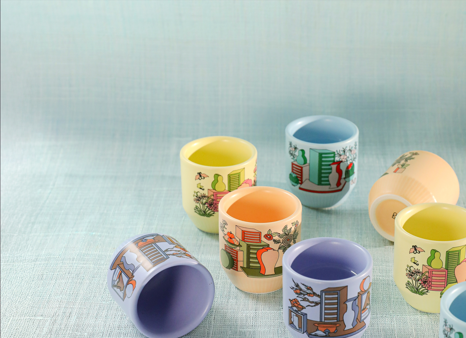 Chaekgadohwa Cup Set – Color - Image 3
