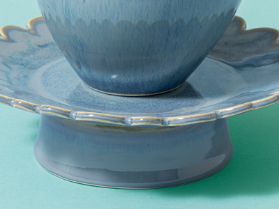 Tray with  Decorative Candle Holder