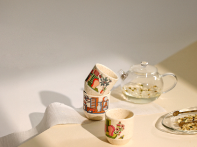 Chaekgadohwa Cup Set – Oatmeal